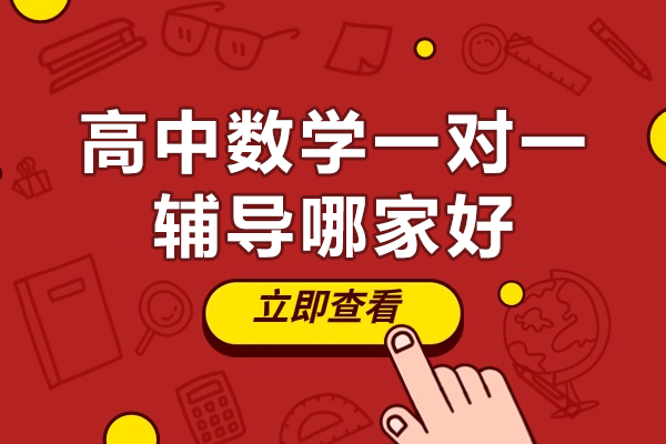 南京高中数学一对一辅导哪家好