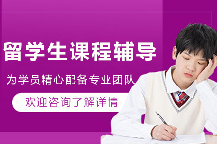 大连留学生课程辅导班