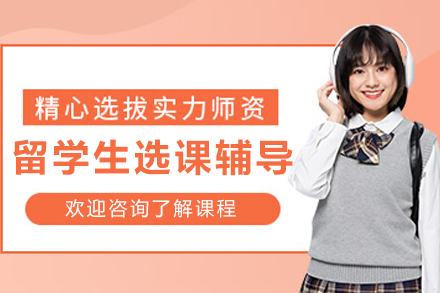 大连留学生选课辅导班