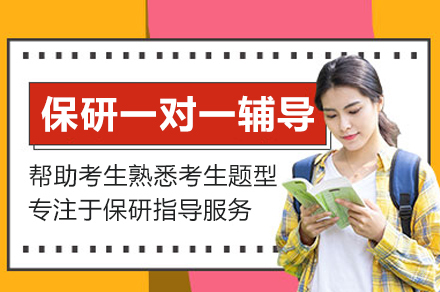 保研一对一辅导班
