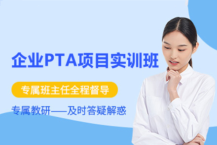 西安企业PTA项目实训班