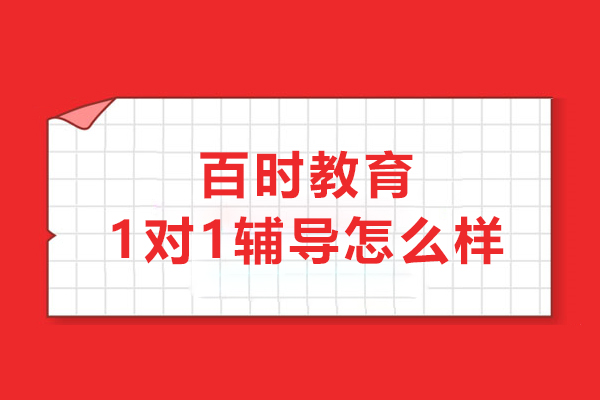 沈陽-沈陽百時教育一對一輔導怎么樣