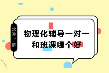 物理化学辅导抉择关键:1对1与班课实效解析