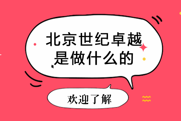 北京世纪卓越是做什么的