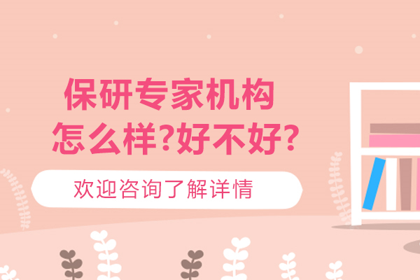 保研专家机构怎么样-好不好