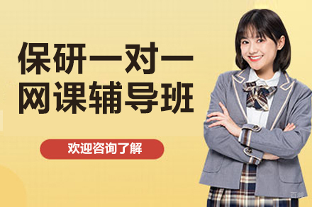 保研一对一培训网课辅导班