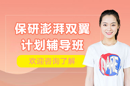 保研澎湃双翼计划线上辅导班