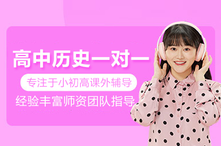 高中历史一对一培训班