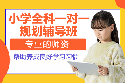 杭州小学全科一对一规划辅导班