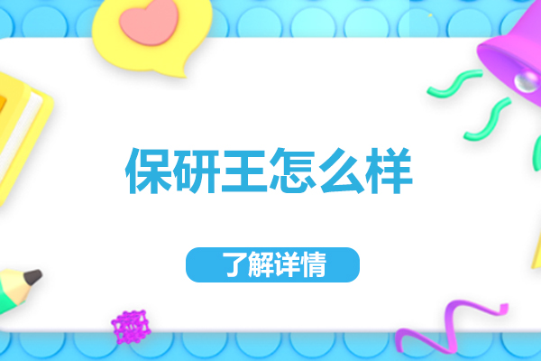 青岛-青岛保研王怎么样