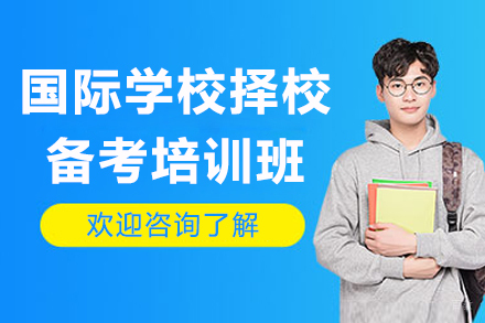 广州国际学校择校备考培训班