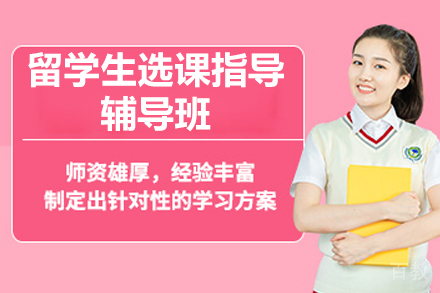 济南留学生选课指导辅导班