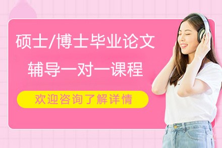 硕士/博士毕业论文辅导一对一课程