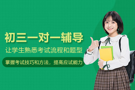 合肥初三一对一辅导班