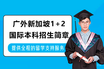 广外新加坡1+2国际本科招生简章