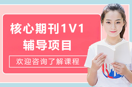 核心期刊1V1论文辅导项目