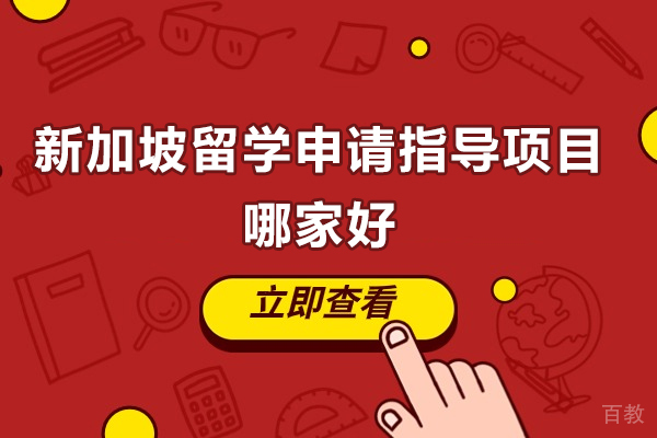 济南-济南新加坡留学申请指导项目哪家好
