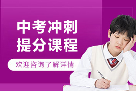 上海中考冲刺提分课程