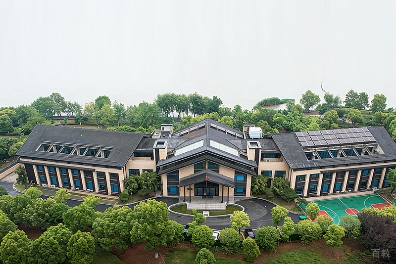 学校俯瞰环境