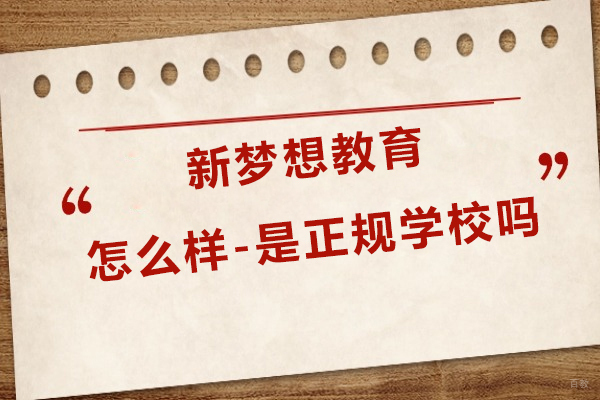 上海早教中小学-上海新梦想教育怎么样-是正规学校吗