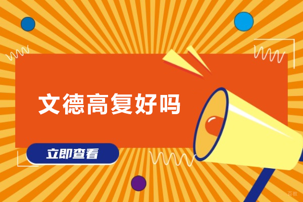 上海高中辅导-上海文德高复好吗