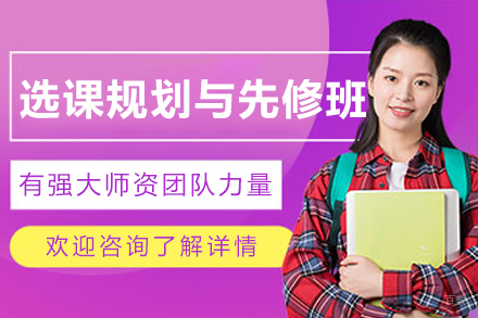 大连留学生选课规划与先修辅导班