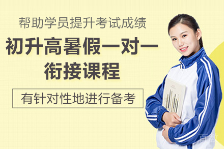 临沂初升高暑假一对一衔接课程