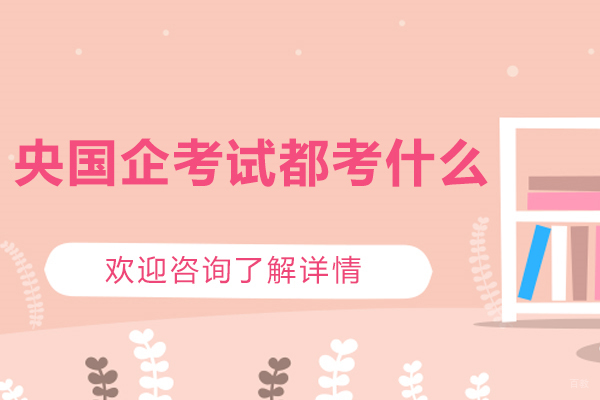 南京资格认证-央国企考试都考什么-悟空易职
