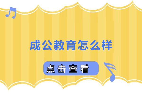 上海公务员-上海成公教育怎么样