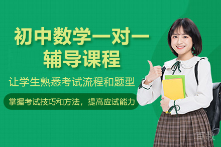 济南初中数学一对一辅导课程