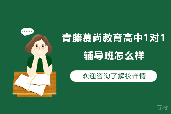 青岛青藤慕尚教育高中1对1辅导班怎么样？好不好?