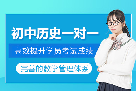 北京初中历史一对一培训班