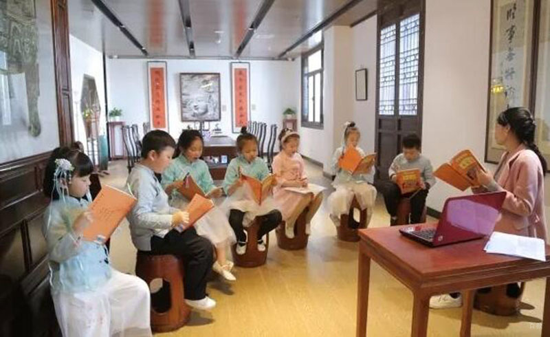 广州秦汉胡同学习氛围