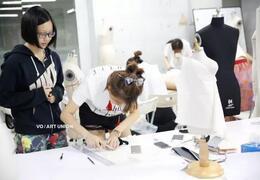 广州维欧艺术留学_服装制版学习成果