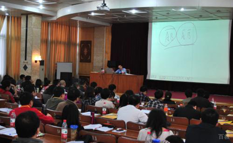 考研公共课授课现场