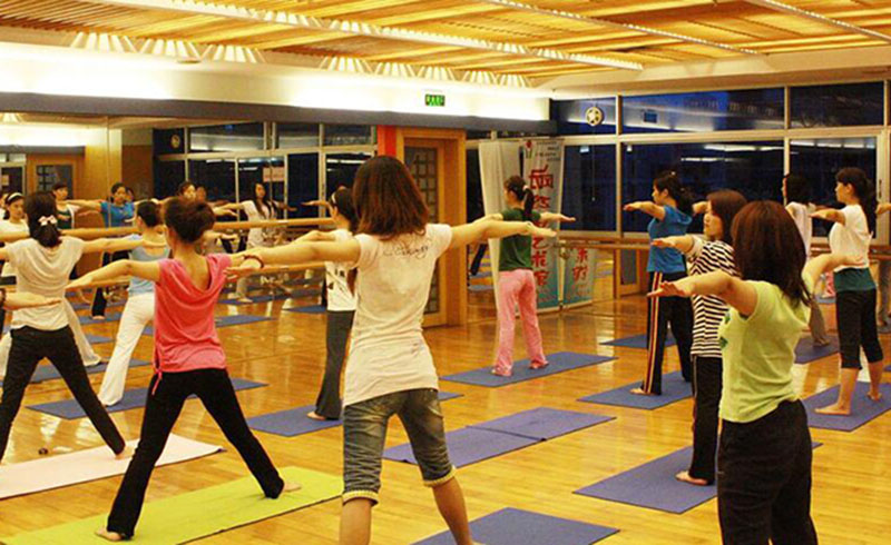广州罗曼国际瑜伽训练环境