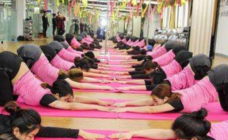 广州罗曼国际瑜伽_训练教室