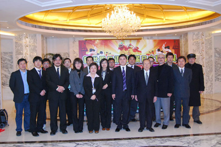 参展学校合影