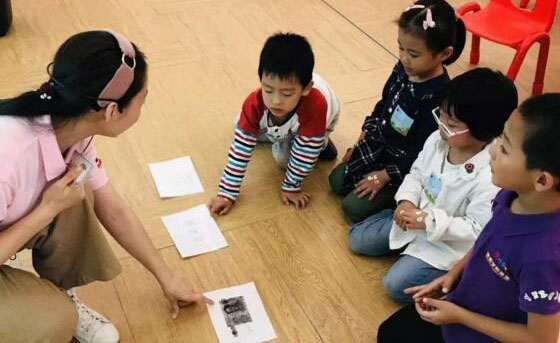杭州优朗国际英语_孩子学习英语相册