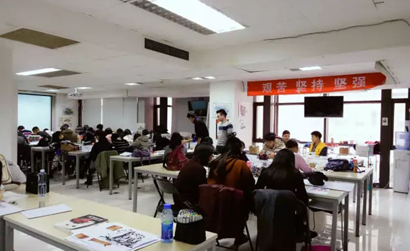 北京天成设计校区学员学习环境与状态