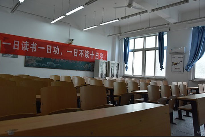自习室一角
