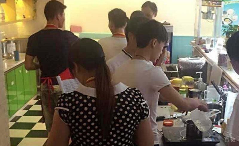 饮品学习一角