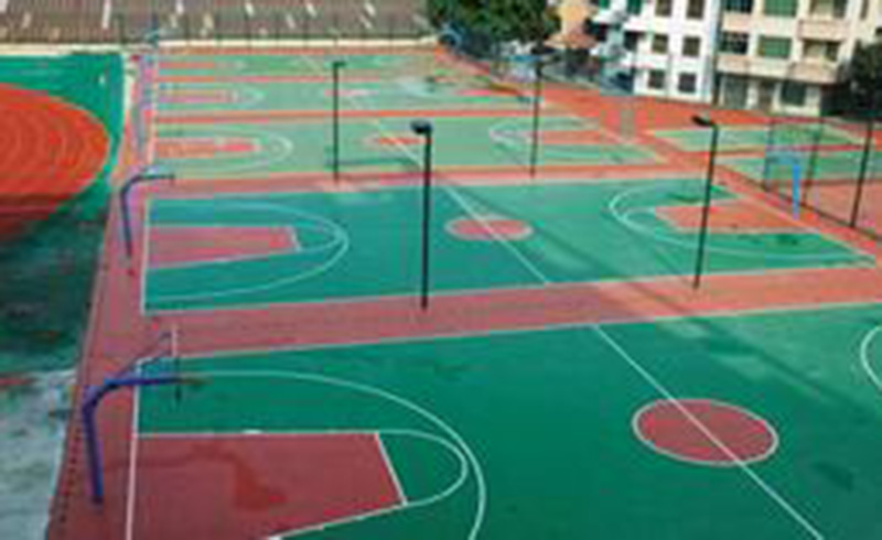 广州东南国际烹饪学校篮球场