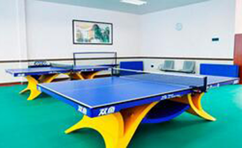 广州东南国际烹饪学校乒乓球室