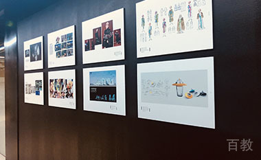 作品集展览区