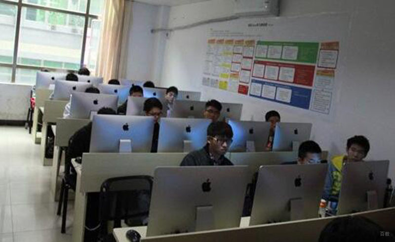 广州疯狂软件_校区一角