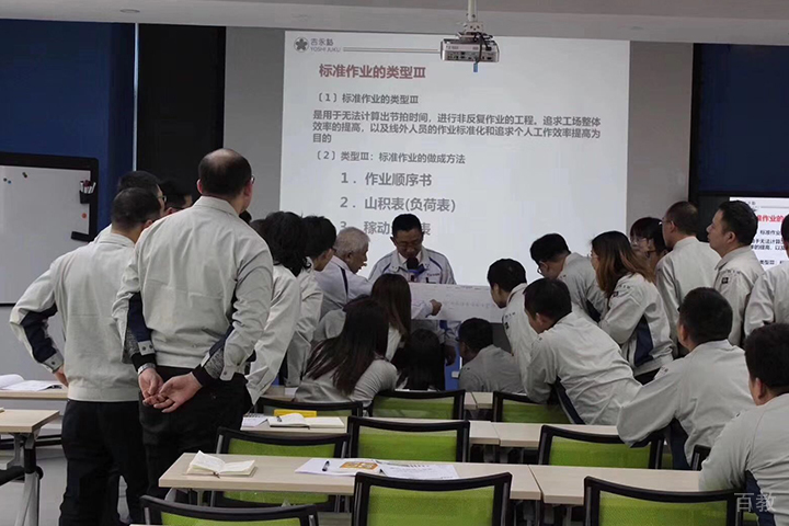 老师在为学员讲解案例