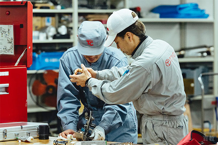 学员在实操