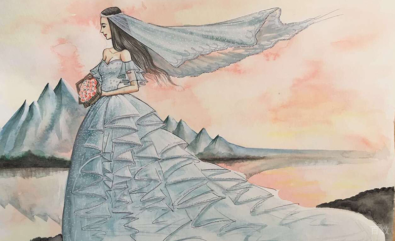 武汉香港服装学院_婚纱设计