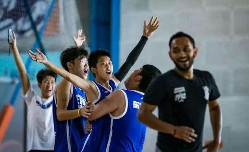 广州启明星篮球培训机构_学习气氛